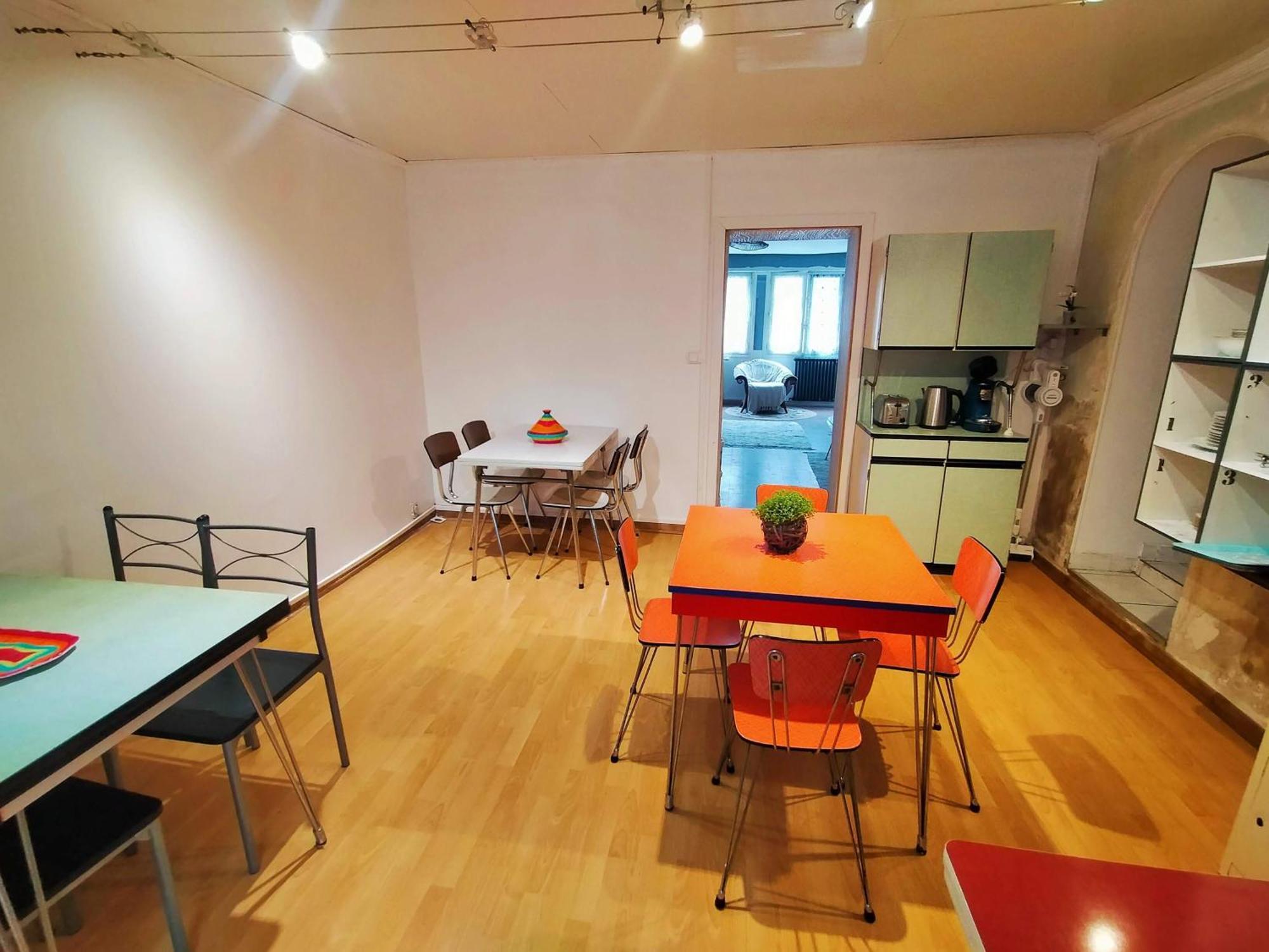 Au Bonheur Des Voyageurs Apartment กงการ์โน ภายนอก รูปภาพ